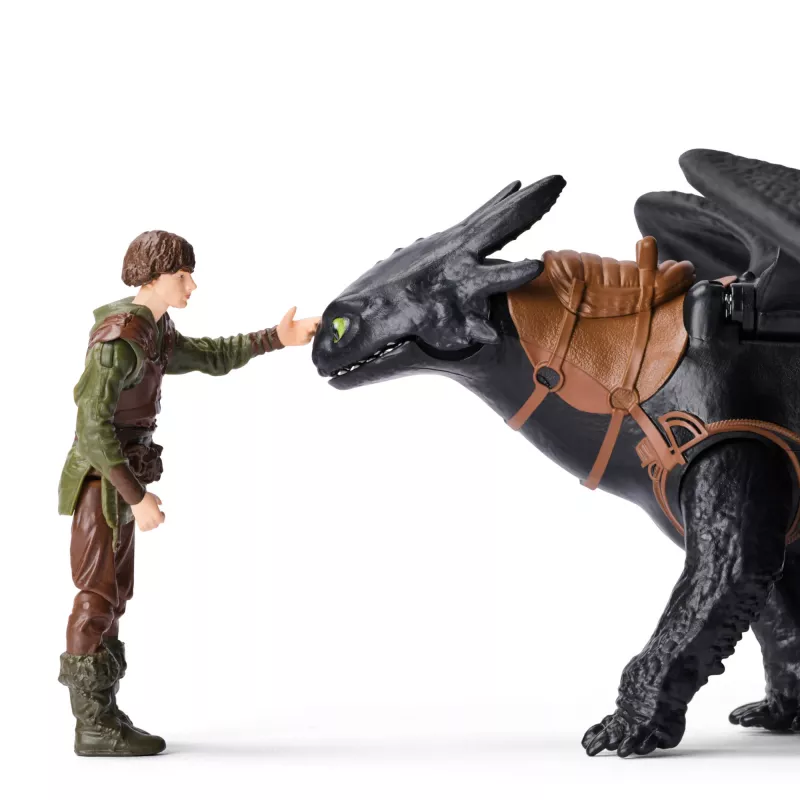 DreamWorks Dragons, Ako si vycvičiť draka, Bezzubka & Škytavka, vikingské duo akčné figúrky, detská hračka pre chlapcov od 4 rokov