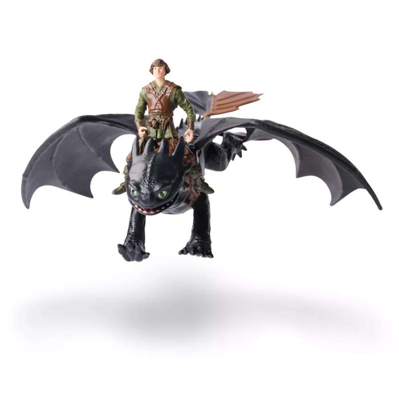 DreamWorks Dragons, Ako si vycvičiť draka, Bezzubka & Škytavka, vikingské duo akčné figúrky, detská hračka pre chlapcov od 4 rokov