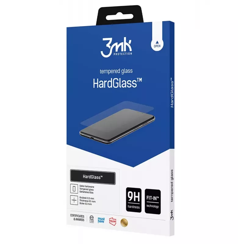 3MK HardGlass Clear ochranná fólia displeja Apple iPhone 16 nárazuvzdorná proti poškriabaniu