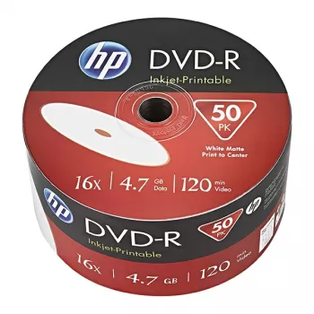 HP DME00070WIP médium DVD 4,7 GB DVD+R 50 ks