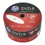 HP DVD-R 4,7 GB 16x potlačiteľné disky, balenie cake box 50 ks (DME00070WIP-3)