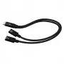 i-tec USB-C rozbočovač káblov Audio/Dáta + Power Delivery 100 W
