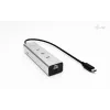 i-tec Metal USB-C nabíjací HUB 5-portový s USB-C Video 8K + Power Delivery 85W