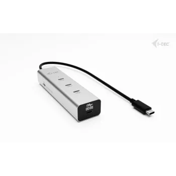 i-tec Metal USB-C nabíjací HUB 5-portový s USB-C Video 8K + Power Delivery 85W