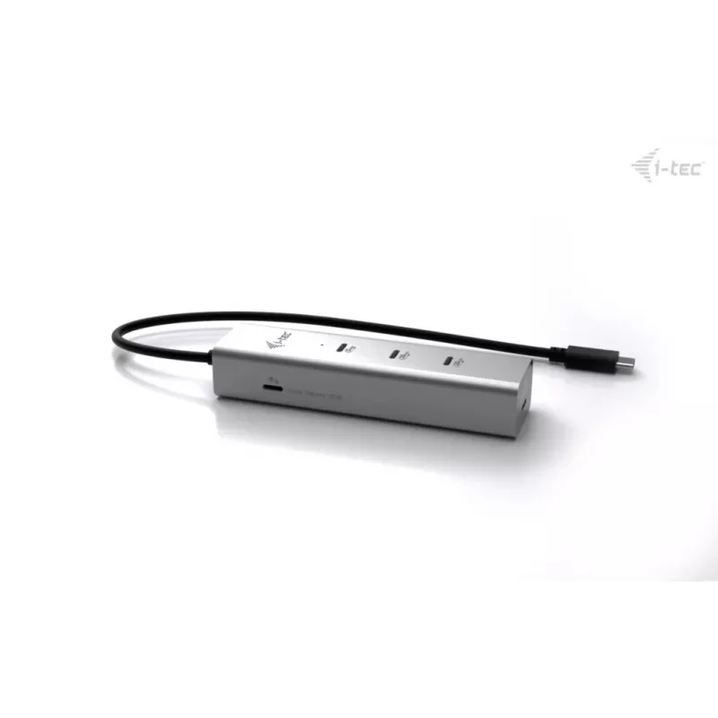 i-tec Metal USB-C nabíjací HUB 5-portový s USB-C Video 8K + Power Delivery 85W