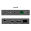 DIGITUS HDMI Fiber Extender Set - 4K/60Hz, 40 km/300m čierny