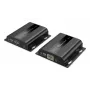 DIGITUS HDMI IP Extender Set - 4K/60Hz 120/200 m, jeden k mnohým, CAT, čierny