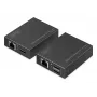 DIGITUS HDMI KVM Extender Set – 4K/30Hz 40/70m PoC CAT čierny