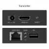 DIGITUS HDMI KVM Extender Set – 4K/30Hz 40/70m PoC CAT čierny