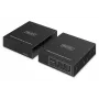 USB 3.2 Gen1 CAT-Extender od DIGITUS DA-73121 — 5 Gbit/s, 4 porty (3× USB-A, 1× USB-C), 100 m, napájaný DC