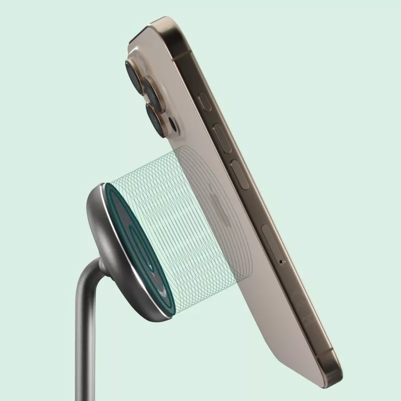 Hama 00201737 mobilná nabíjačka slúchadlá, smartfón čierna USB bezdrôtové nabíjanie rýchle nabíjanie v interiéri