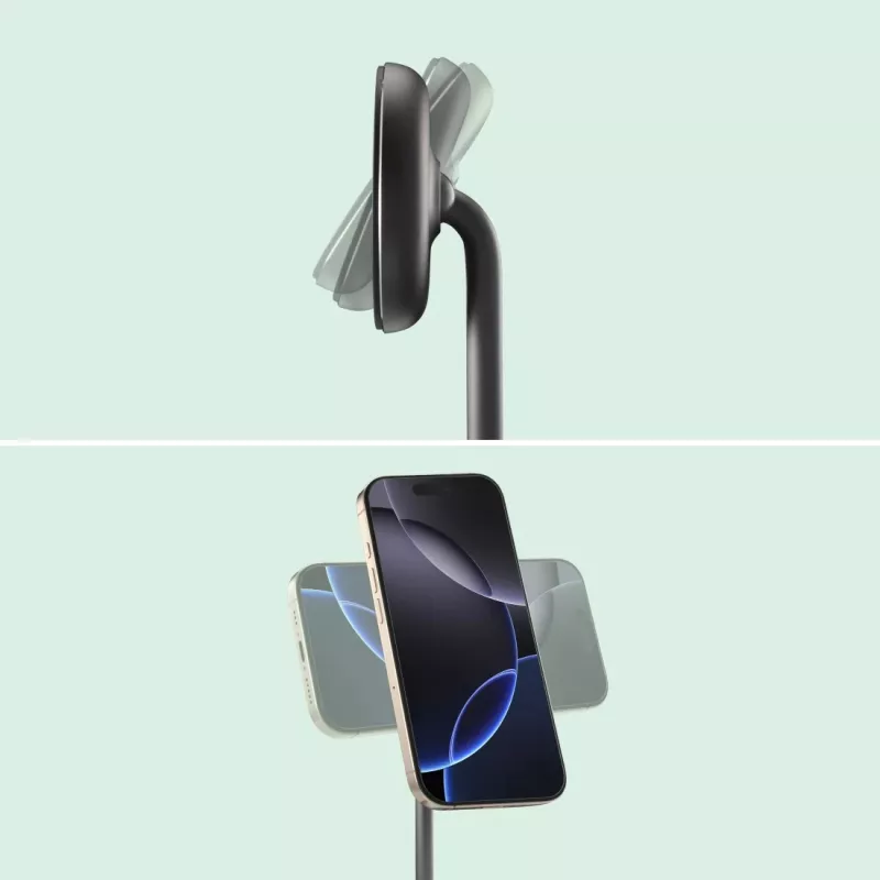 Hama 00201737 mobilná nabíjačka slúchadlá, smartfón čierna USB bezdrôtové nabíjanie rýchle nabíjanie v interiéri