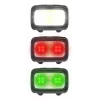 Hama HL350 čierna, modrá, žltá čelová lampa LED