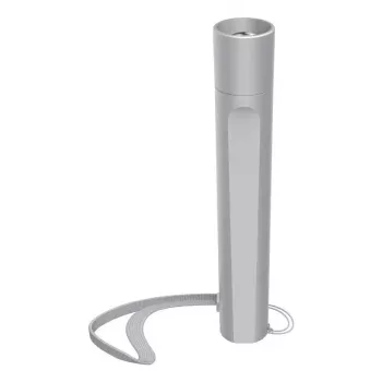 Ručná baterka Hama FL120 strieborná LED 3W hliník 145mm