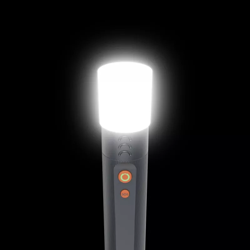 Nabíjateľná LED baterka HAMA FLX1200-C — hliník, nárazuvzdorná, 4 režimy + SOS