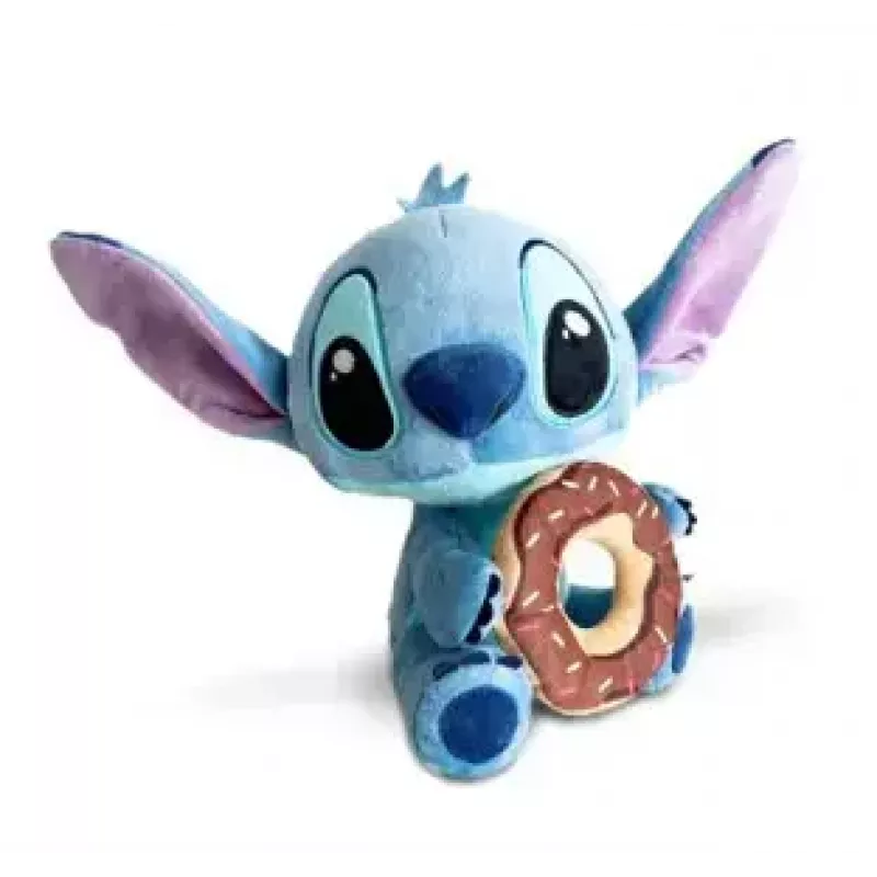 Plüšová hračka SIMBA maskot Stitch s donutom 25 cm plüšová figúrka