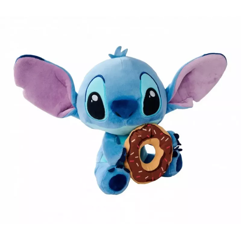 Plüšová hračka SIMBA maskot Stitch s donutom 25 cm plüšová figúrka