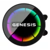 GENESIS NLG-2320 počítačový chladiaci systém procesora all-in-one kvapalinový chladič čierny