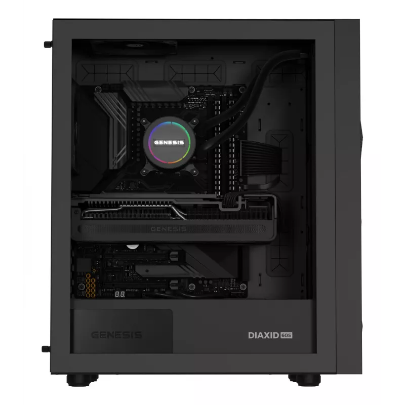 GENESIS NLG-2320 počítačový chladiaci systém procesora all-in-one kvapalinový chladič čierny