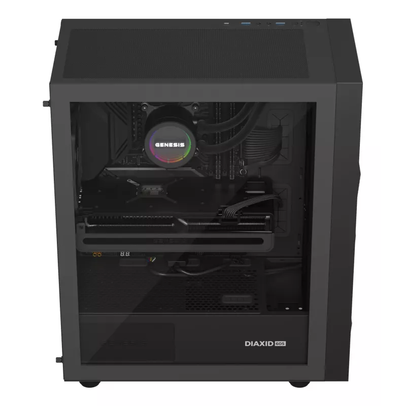 GENESIS NLG-2320 počítačový chladiaci systém procesora all-in-one kvapalinový chladič čierny