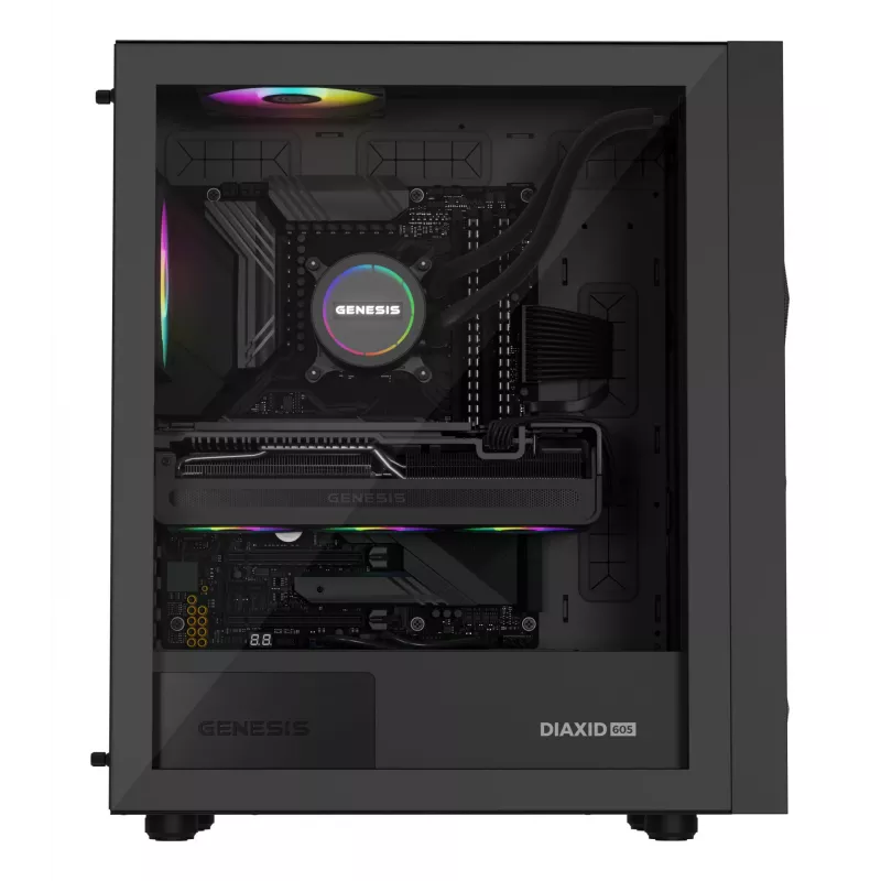 GENESIS NLG-2321 počítačový chladiaci systém procesora all-in-one kvapalinový chladič čierny