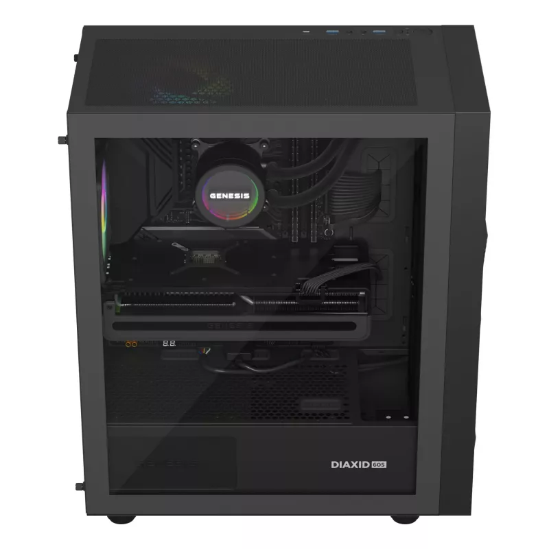 GENESIS NLG-2321 počítačový chladiaci systém procesora all-in-one kvapalinový chladič čierny