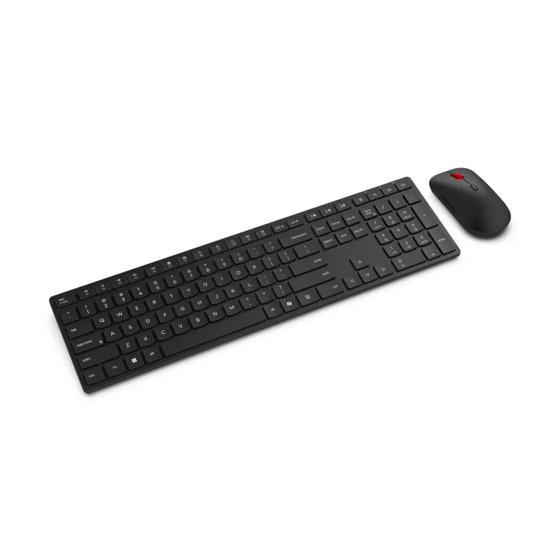 Lenovo 4X31S04810 klávesnica myš súčasťou Office RF Wireless + Bluetooth US English čierna