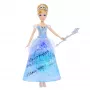 Disney Princess Zázračné plesové šaty Cinderella módna bábika so svetlom a zvukom, inšpirovaná filmom
