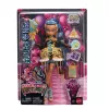 Monster High Scary Sweet Birthday Cleo De Nile bábika v párty šatách s balónom a darčekom