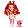 Rainbow High Littles Rainbow Fantasy Fairies bábika - Apple (červená)