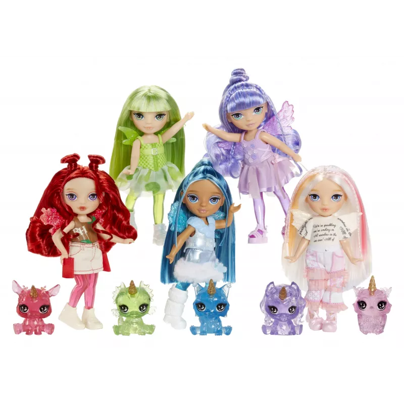 Rainbow High Littles Rainbow Fantasy Fairies bábika - Opal (Rainbow)