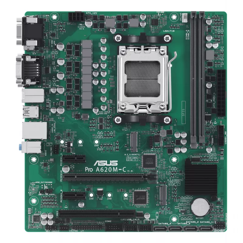 Základná doska ASUS PRO A620M-C-CSM AMD A620 Socket AM5 micro ATX
