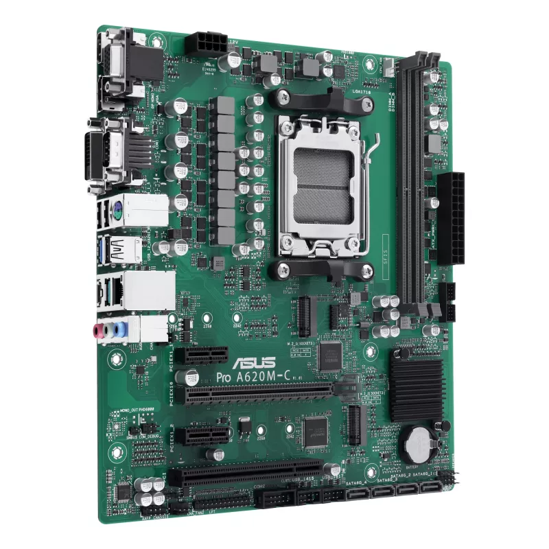 Základná doska ASUS PRO A620M-C-CSM AMD A620 Socket AM5 micro ATX