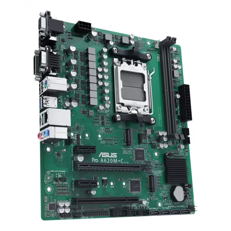 Základná doska ASUS PRO A620M-C-CSM AMD A620 Socket AM5 micro ATX