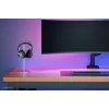 Stojan na slúchadlá Neomounts ADS11-170SL — stolový držiak z hliníka pre over-ear a on-ear slúchadlá