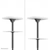 Neomounts TV stropný držiak CL35-340BL22 max. hmotnosť 45 kg 23-42 palcov