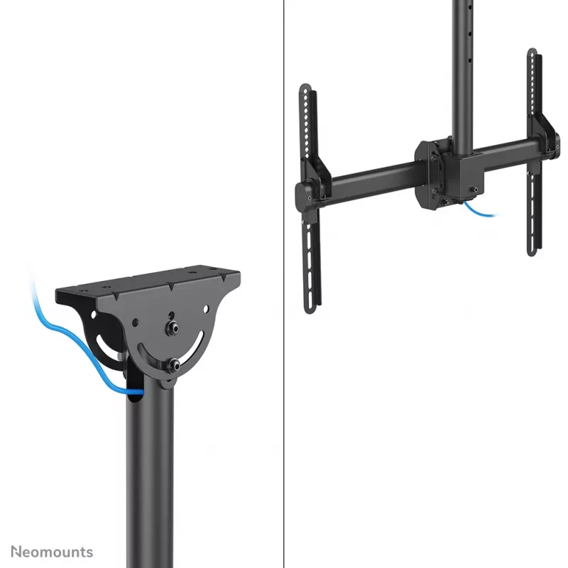 Stropný držiak Neomounts CL35-440BL16XL max 50 kg 37-70 palcov