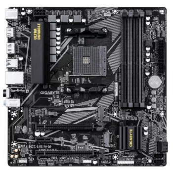 GIGABYTE B550M DS3H AC R2 základná doska - AMD Ryzen 5000 CPU, 5+3 fázy VRM, až do 4733 MHz DDR4 (OC), 1x PCIe 4.0 + 1x PCIe 3.0 M.2, Wi-Fi 5, 1 GbE LAN, USB 3.2 Gen 1