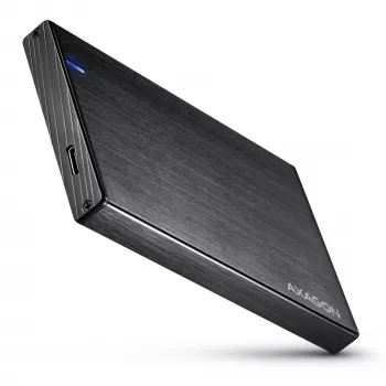 Axagon EE25-XA6C Kompaktné hliníkové USB-C 5 Gbit/s – SATA 6G externé puzdro pre 2,5