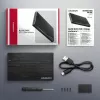 Axagon EE25-XA6C Kompaktné hliníkové USB-C 5 Gbit/s – SATA 6G externé puzdro pre 2,5