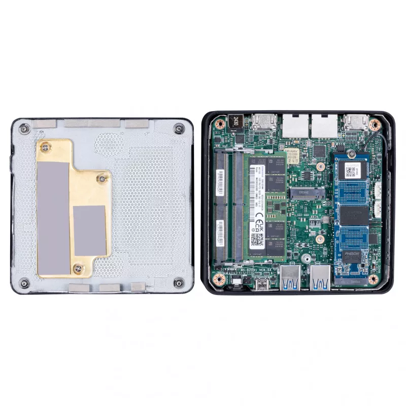 MSI Cubi NUC AI 1UMG-005EU Intel Core Ultra 7 155H 16 GB DDR5-SDRAM 1 TB SSD Windows 11 Pro Mini PC čierny