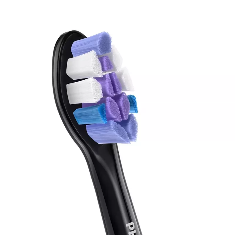 Philips Sensitive HX6052/88 2 ks v balení hlavice kefky, 2 ks, čierna, 3 mesiace, extra jemné, Philips, Philips Sonicare