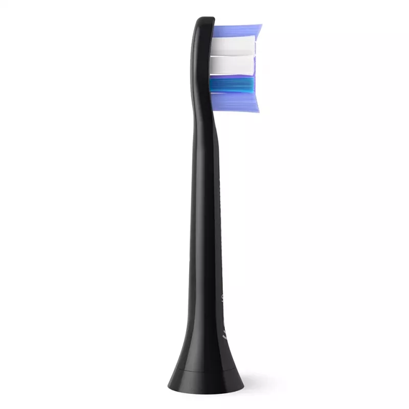 Philips Sensitive HX6052/88 2 ks v balení hlavice kefky, 2 ks, čierna, 3 mesiace, extra jemné, Philips, Philips Sonicare