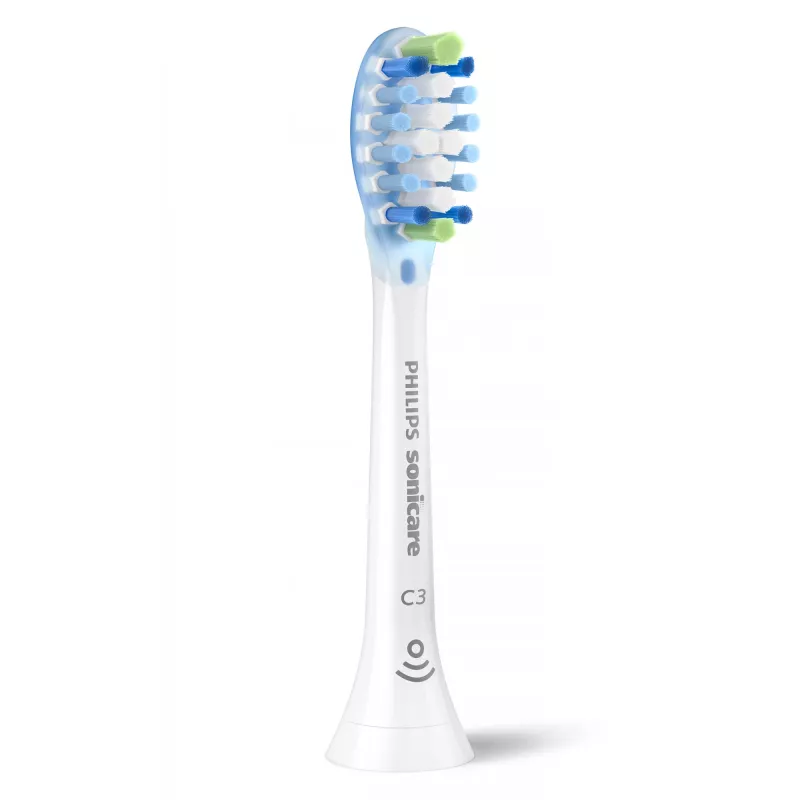 Philips Premium Plaque Defence HX9042/87 balenie 2 ks hlavíc, 2 ks, biela, 3 mesiace, stredná, Philips