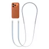 Popruh cez telo Apple Crossbody Strap svetlomodrá 2,08 m rPET nehrdzavejúca oceľ