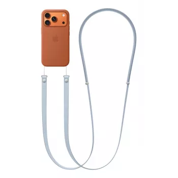 Popruh cez telo Apple Crossbody Strap svetlomodrá 2,08 m rPET nehrdzavejúca oceľ