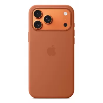 APPLE iPhone 17 Pro Max – silikónové puzdro s MagSafe – terakotová
