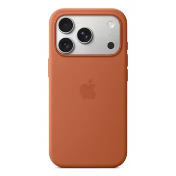 APPLE iPhone 17 Pro – silikónové puzdro s MagSafe – terakotová