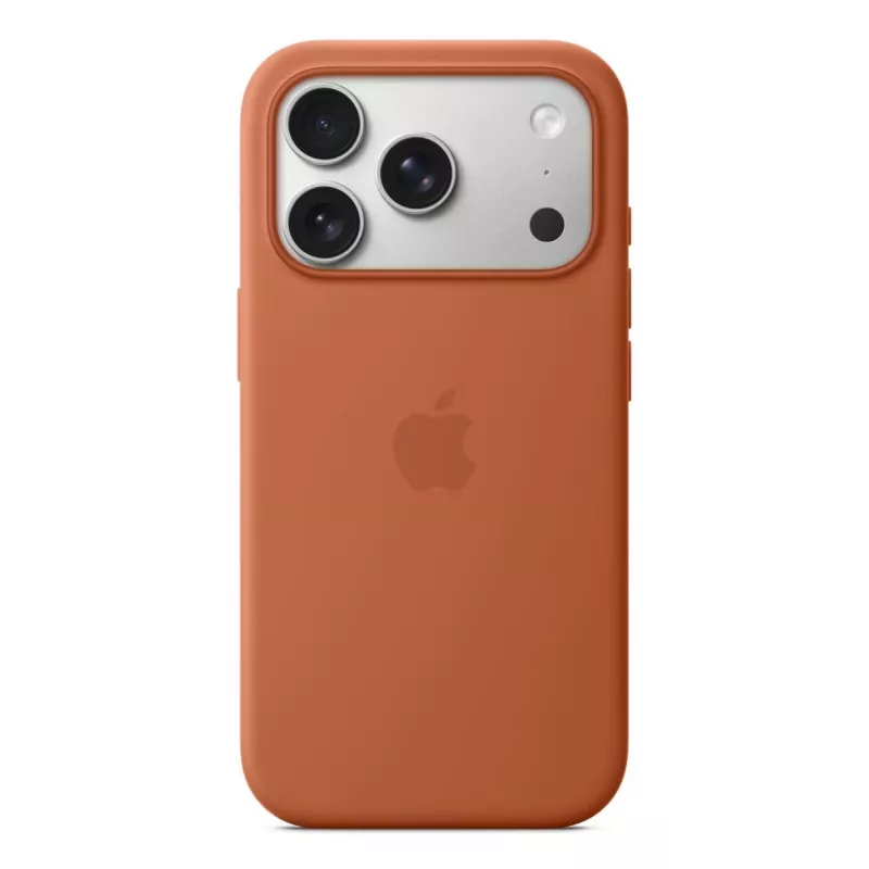 APPLE iPhone 17 Pro – silikónové puzdro s MagSafe – terakotová