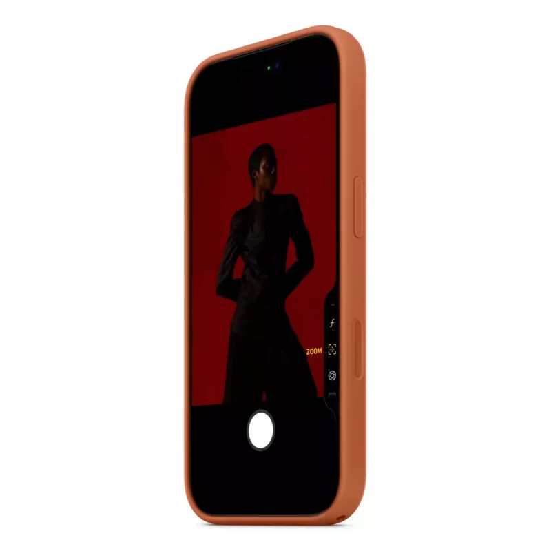 APPLE iPhone 17 Pro – silikónové puzdro s MagSafe – terakotová